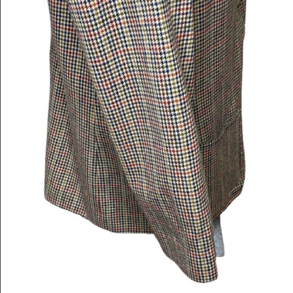 Pendleton originals tan houndstooth wool blazer size MP - Picture 16 of 16